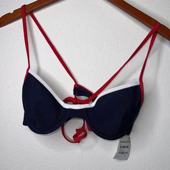 BEACH RIOT Kori Top in Americana Colorblock Womens Size Large - Picture 6 of 9